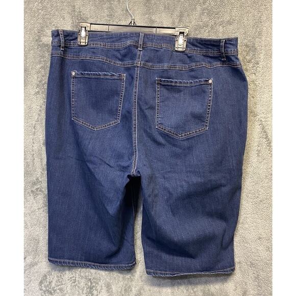 C Established 1946 Womens Hi-rise Jean Shorts Size 22W - Picture 3 of 10